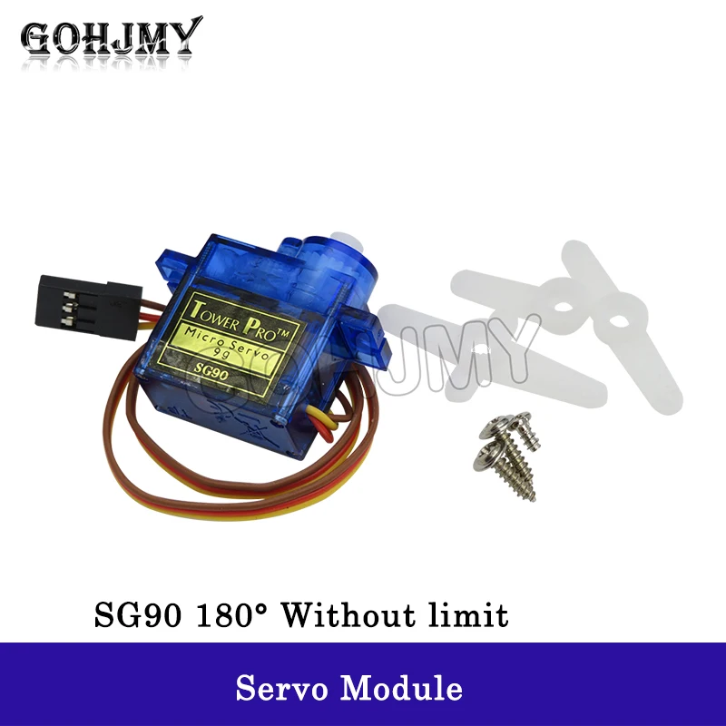 Rc Mini Micro 9g 1.6KG Servo SG90 dla RC 250 450 Helikopter Samolot Samochód Łódź Dla Arduino DIY Z Wspornikiem