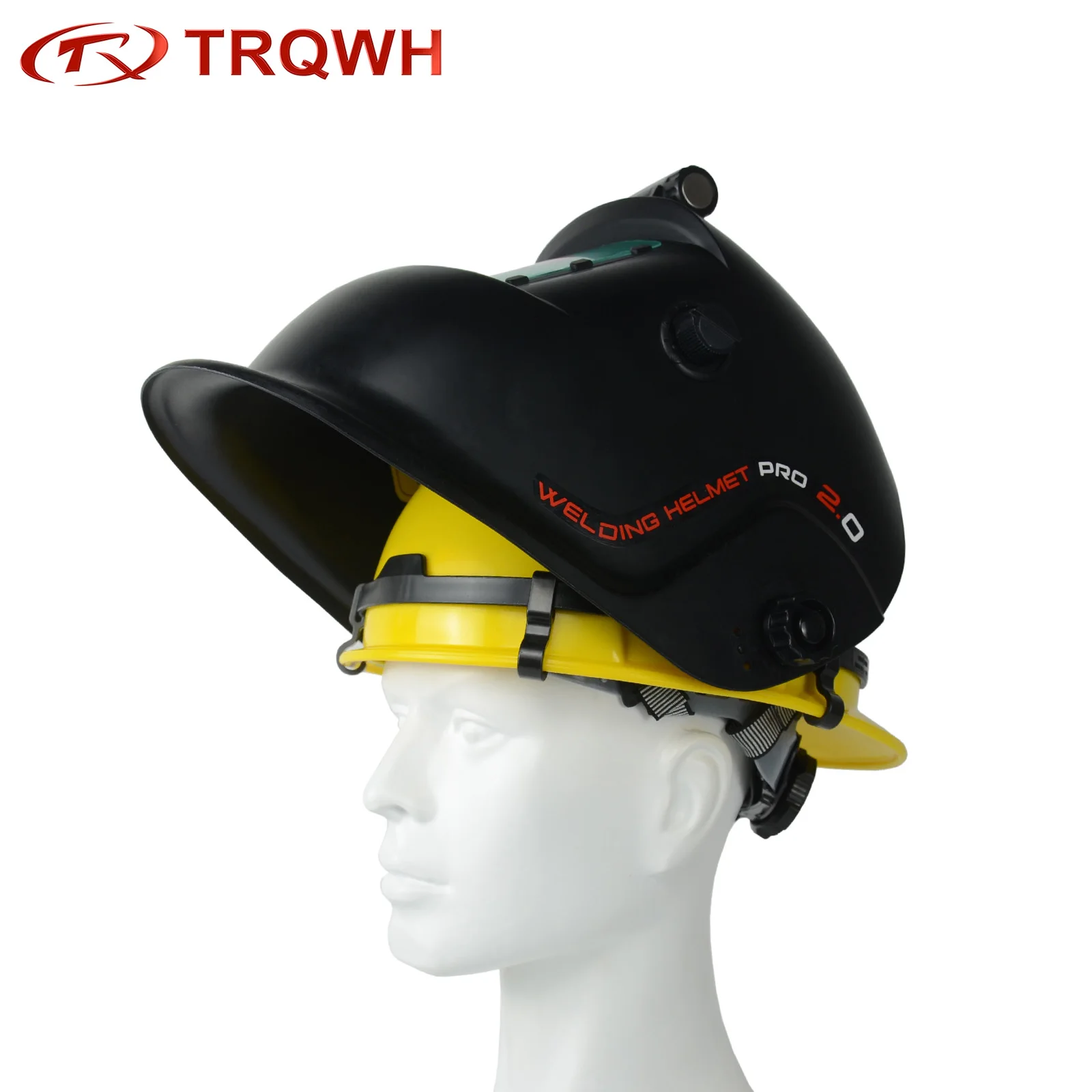 Hard Hat Adapter Replacement Adjustable Headgear Safety Hard Hat Mounting System for All Series Welding Helmets