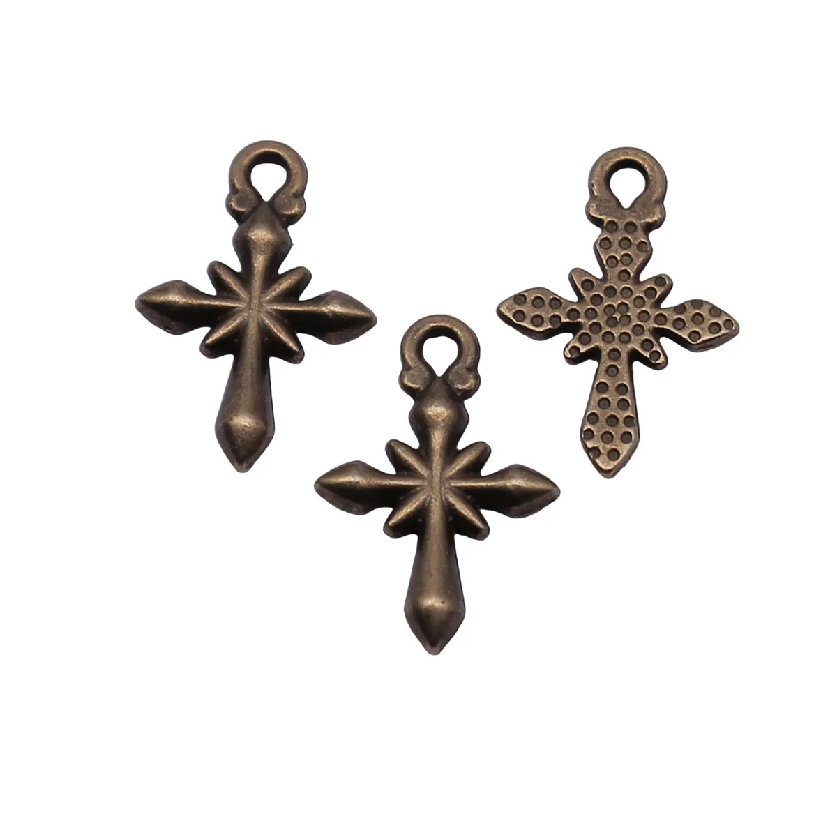 Four Pointed Star Charm Burst Pendant Collection Charms For Celestial Meteor Theme Bracelet Jewelry Making Supplies