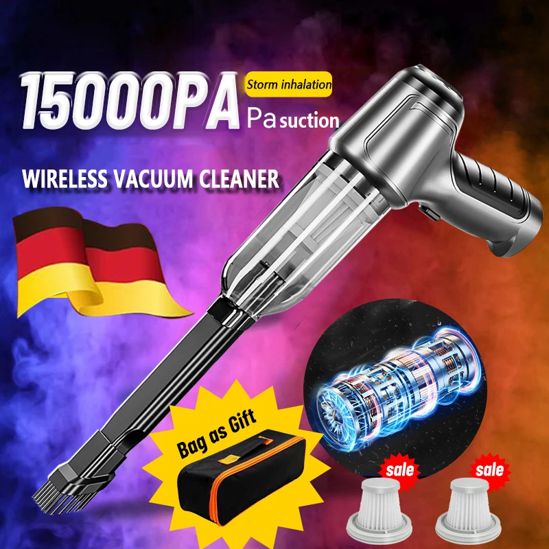 Car Vacuum Cleaner Auto Robot Wireless Cleaning Machine Automotive Car Accessories Home Appliance Tools Strong Suction Cleaners