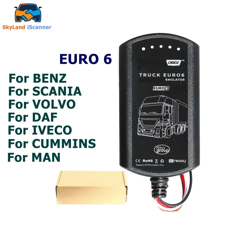 

OBD2 Truck Emulator For RENAULT/BENZ/VOLVO/IVECO/MAN/DAF/SCANIA/FORD Trucks Emulator OBD2 Diagnosis Interface Tool ﻿