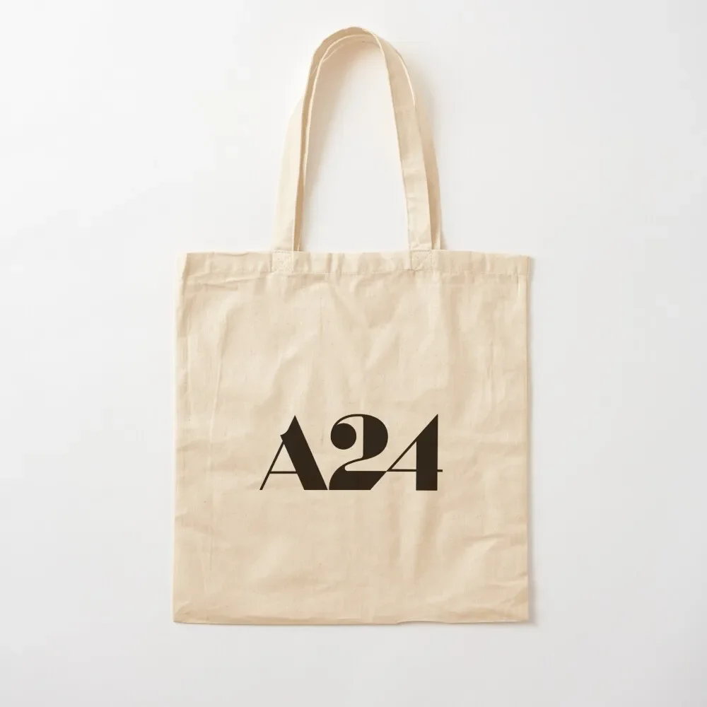 

A24 Logo (White) Tote Bag Women's bags Cloth bags shopper bag women canvas bag for beach