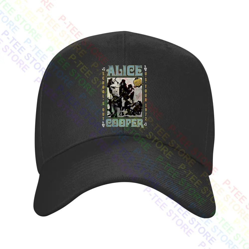 

Alice Cooper Scool‘S Out Baseball Cap Snapback Caps Knitted Bucket Hat