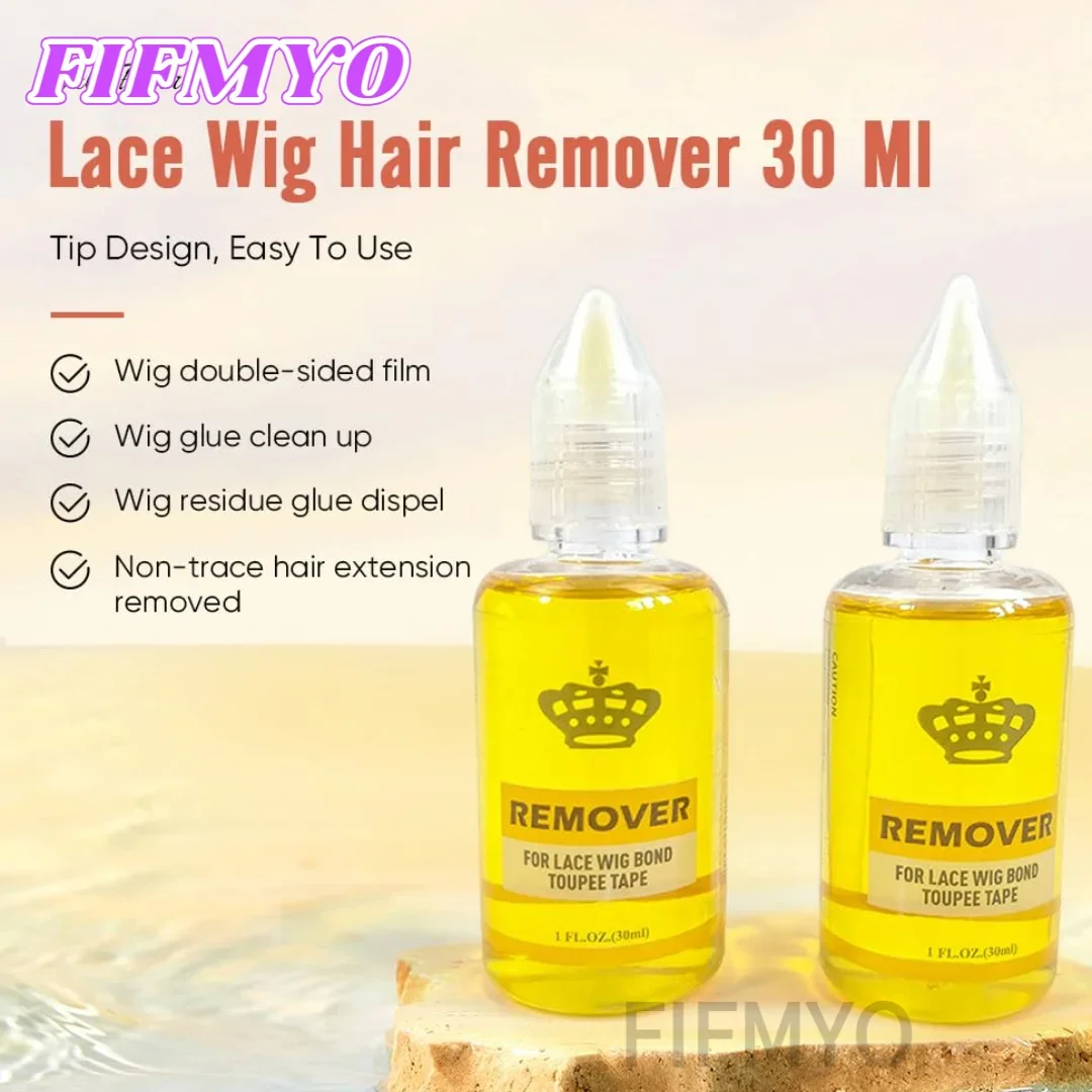 removedor de extensiones de cabello Removedor de pegamento para el cabello, para encaje, peluquín, cinta de trama de piel, peluca, removedor adhesivo, removedor de extensiones de cabello para peluquín Frontal