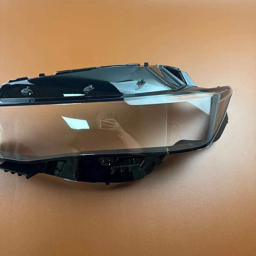 For Peugeot 508 2019-2022 Front Headlight Cover Transparent Lamp Shade Headlamp Shell Lens Plexiglass Replace Original Lampshade 4
