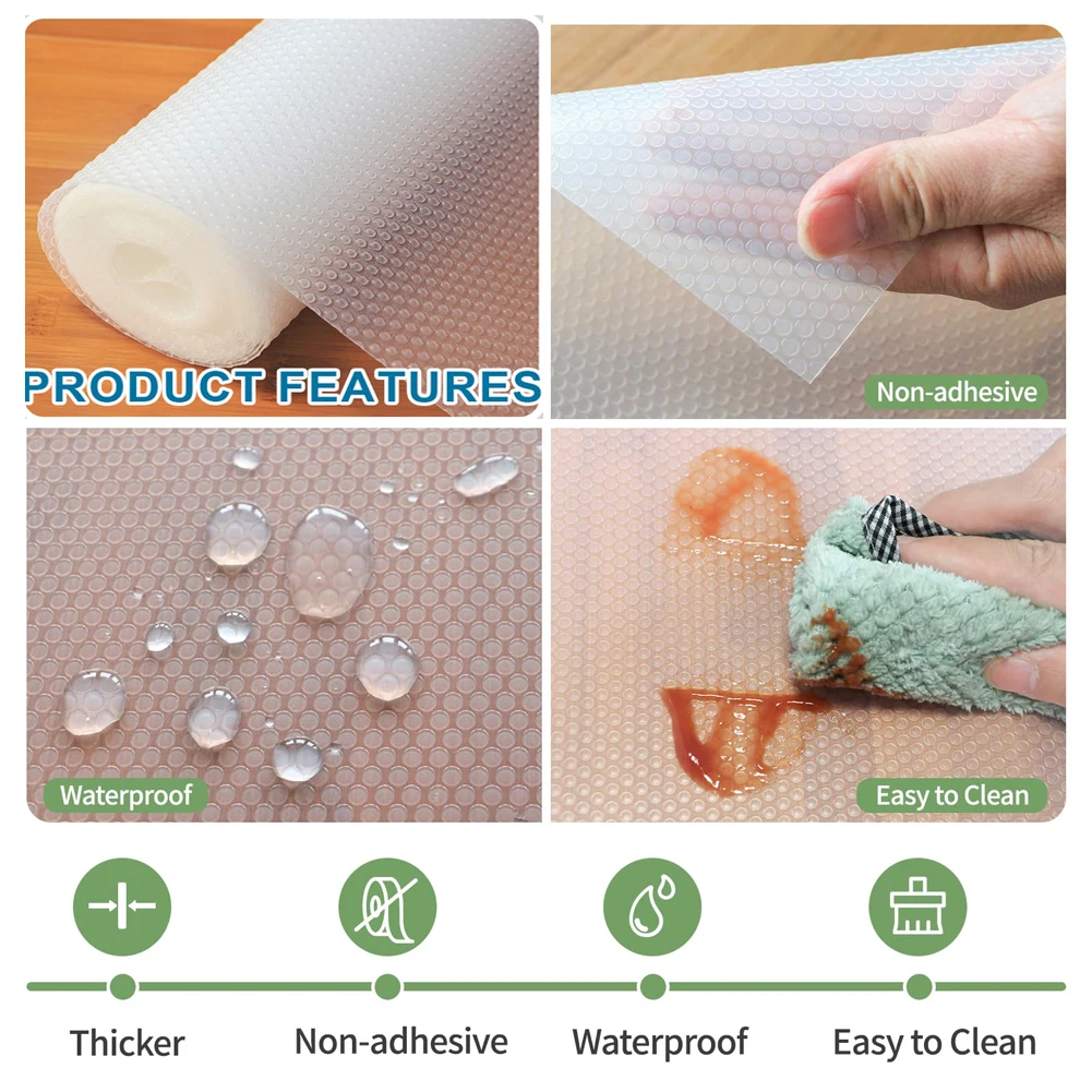 Eva Environmentally Friendly Furniture Drawer Pad Kitchen Waterproof and Oil-Proof Pad Wardrobe Moisture-Proof and Mildew-Proof