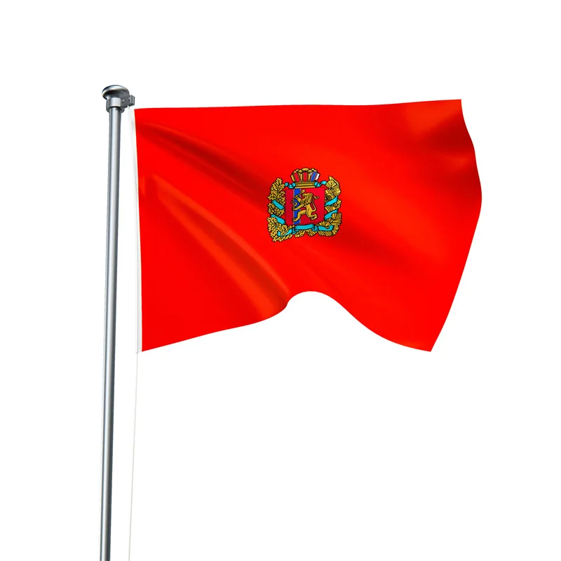 Gaslight Gatekeep Girlboss 5' x 3' Krasnoyarsk Krai Russia Russian Federation Flag Banner 150cm x 90cm