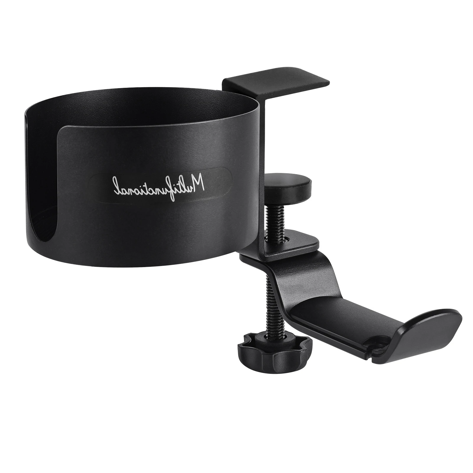 Desk Cup Holder Gaming Headset Holder Hanger Multi-function Stand Desktop Storage Bracket Coffee Mugs