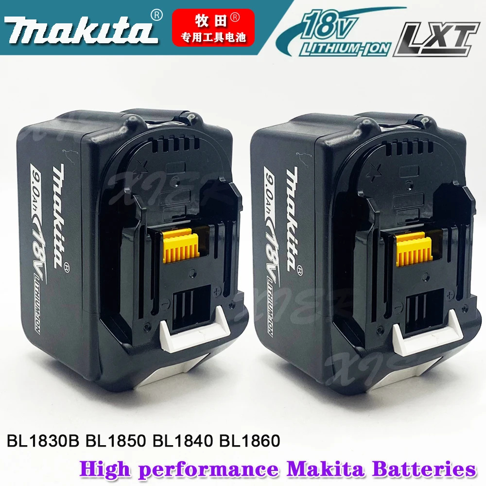 Original Genuine for Makita 18V Battery 9Ah BL1850B Li-ion Replacement Battery BL1850 BL1860B BL1860 BL1840B BL1830B LXT-400 RU