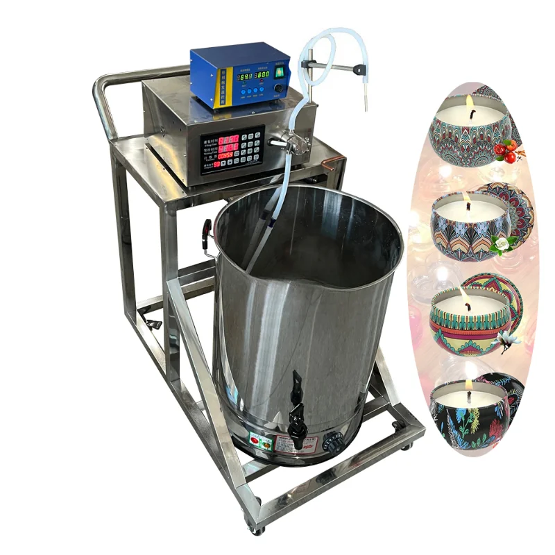 High Efficiency Wax Machine Making New Listing Household Candle Machine Very Nice Paraffin Wax Production Line