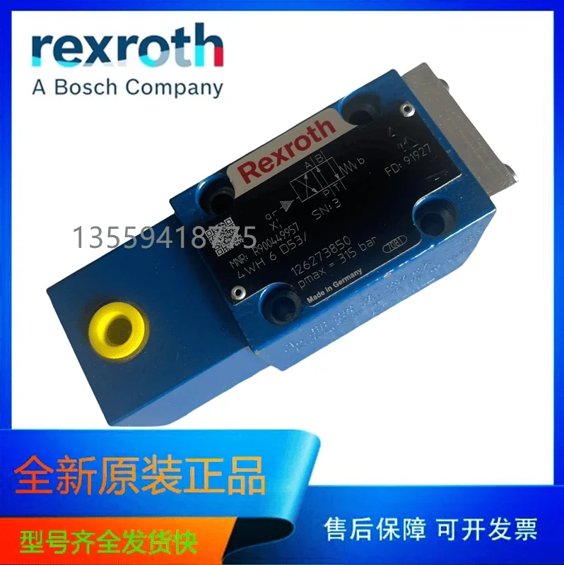 2025 4WH6D53/Germany Rexroth Hydraulic Control Directional Valve 4WH6D/6E/6J/6Y/6R/R900449957