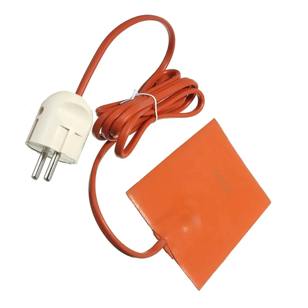 Engine Oil Pan Heater Made of For Premium Silicone for Reliable Cold Start Performance 13x23cm 9x13cm Waterproof Pad