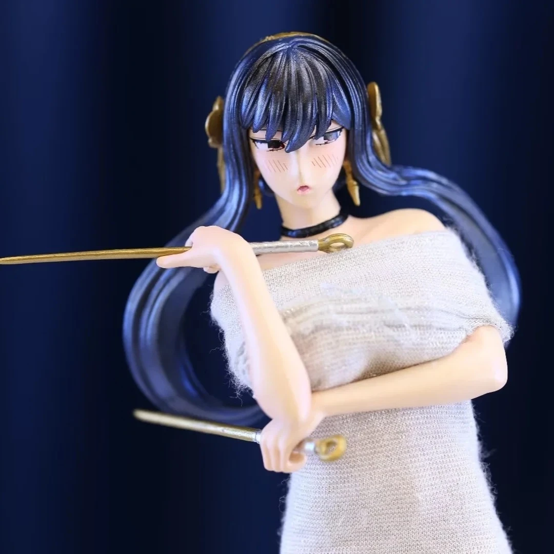 30cm 애니메이션 스파이 가족 공주 가시 Yor Forger 액션 피규어 귀여운 만화 아름다운 소녀 모델 데스크탑 장식 소년 장난감 선물