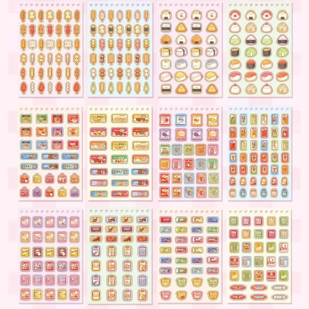 

Мультяшные 3D подарочные наклейки с закусками, многоцветные наклейки для укладки и наклеивания, декоративные игровые наклейки, аксессуары для домашних животных «сделай сам»
