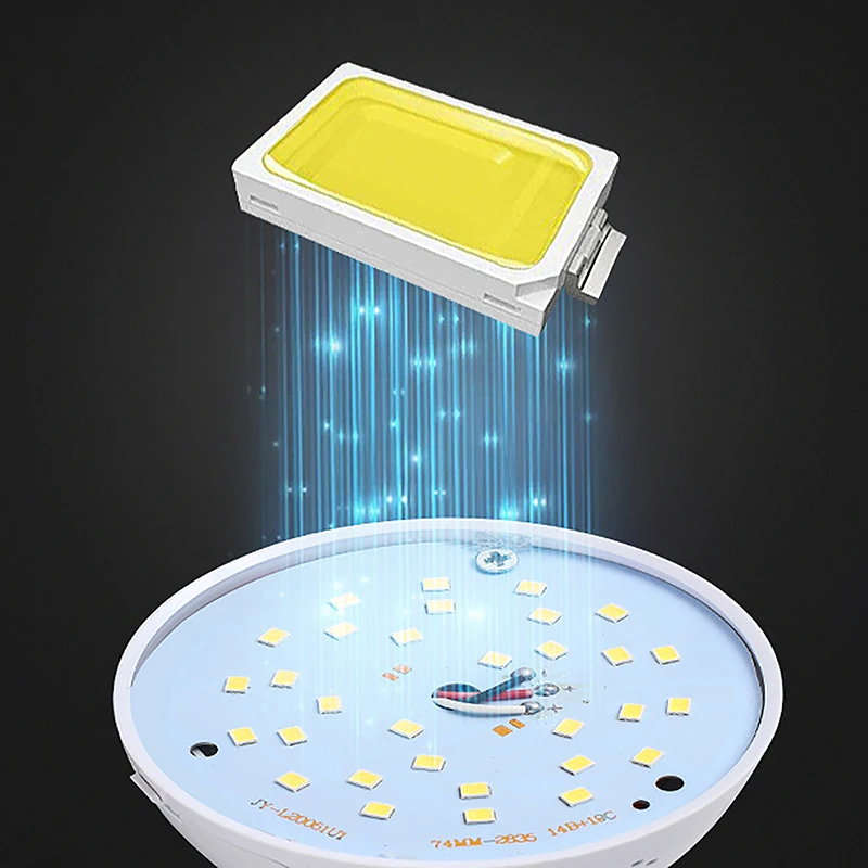 9W LED Emergency Bulb With Battery Rechargeable Automatic Intelligent Light Bulb Home Power Camping Porch Garden Lamp