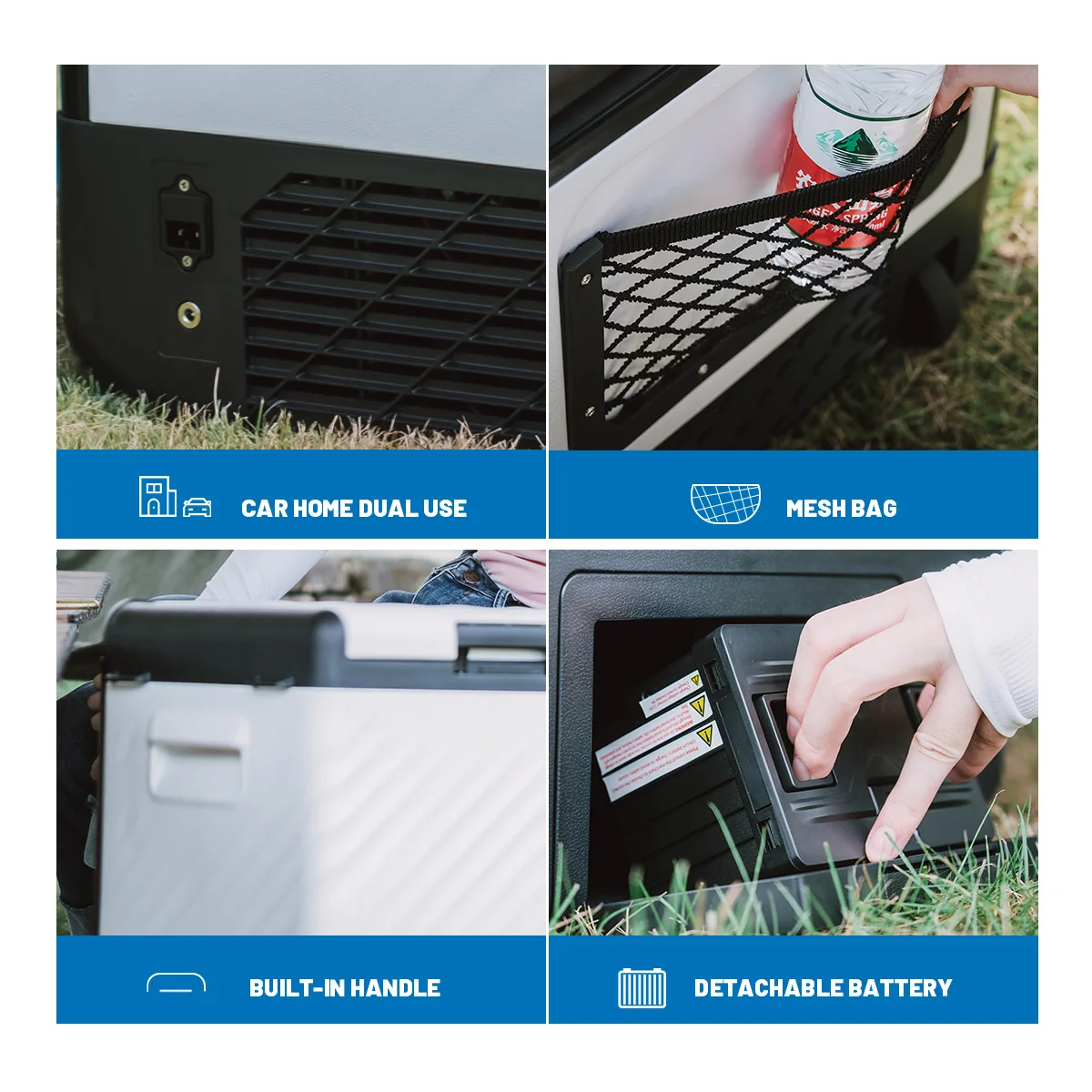 DC12/24 فولت AC220V المحمولة الشمسية 22L ضاغط سيارة صغيرة الثلاجة الفريزر الثلاجة المجمدات للتخييم في الهواء الطلق قافلة Rv