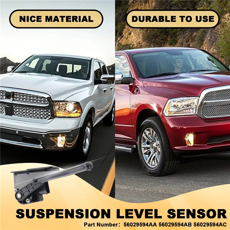 

Trending Front Right 4Pins Suspension Height Level Sensor Bracket For Dodge Ram 1500 2013-2014 56029594AA 56029594AB 56029594AC