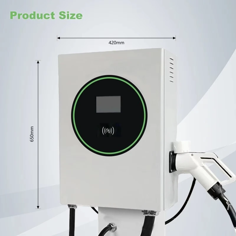 20kw 30kw 40kw OCPP1.6J Dc Ev Charger CCS 1/CCS 2/GB/T Wall-mounted Ev Charging Piles CE Certified Wallbox Ev Charger Station
