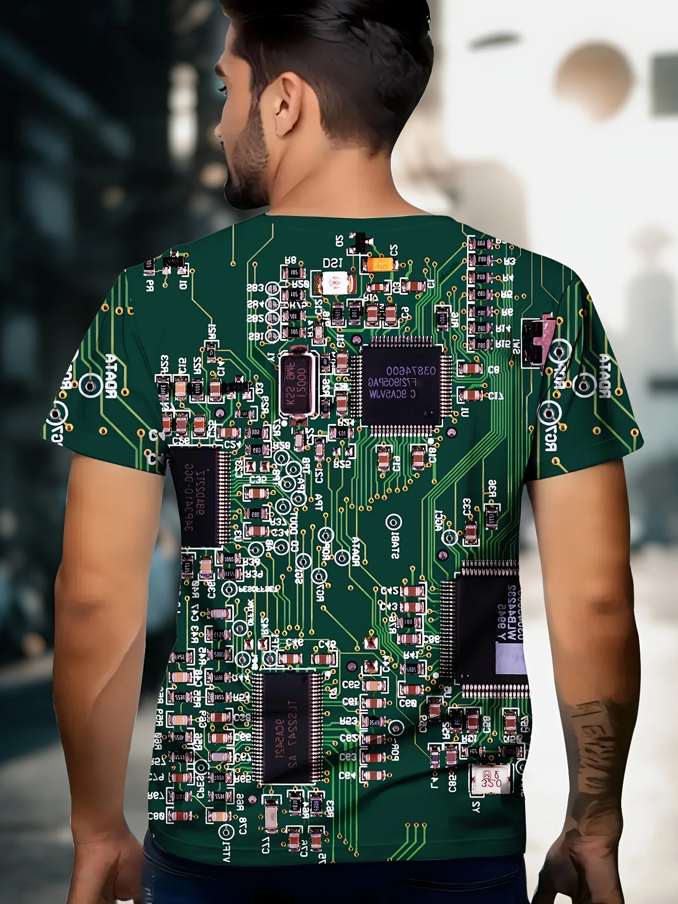 Męska koszulka T-shirt zielona – Board Game Geek recenzja i cena
