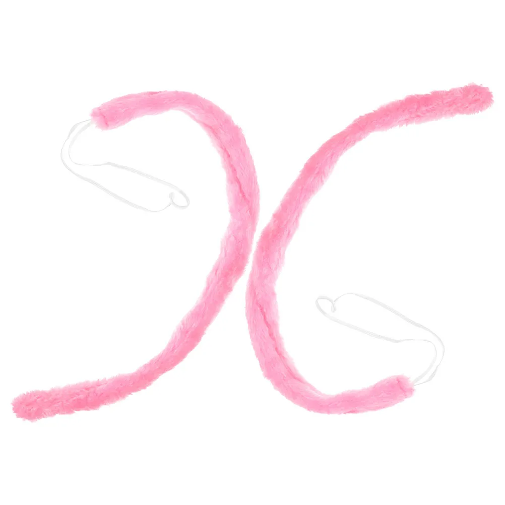 2 قطعة ذيل الحيوان الدعامة هالوين تأثيري ملحقات الحفلات لعب الأدوار فستان أداء الذيل زي للمناسبات موضوع #1