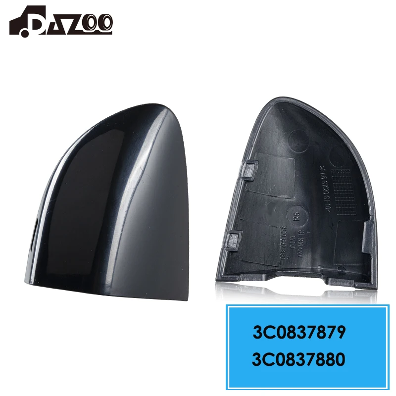 Black Front Left Right Driver Door Lock Cylinder Handle Cover For VW Passat B6 2006-2011 CC 2009-2017 3C0837879 3C0 837 880