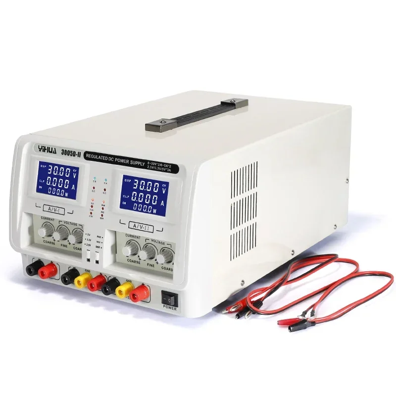 3005D-II dual channel output variable adjustable laboratory precision dc power supply