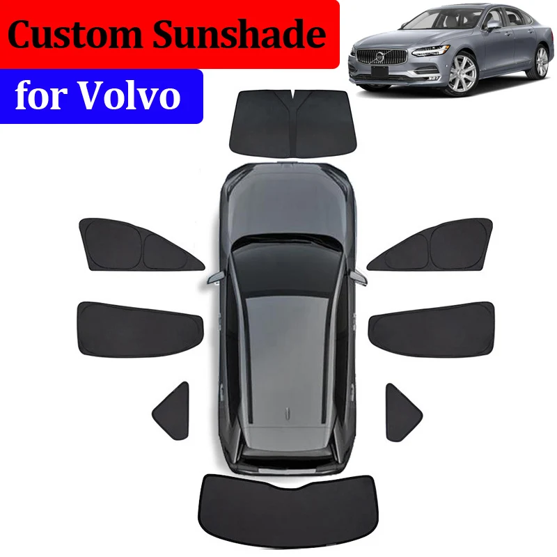 

Privacy Car Sun Shade Front Rear Side Window Sunshade For Volvo XC60 XC40 XC90 V90 Accessories Skylight Blind UV Protector Cover