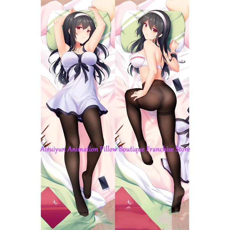 

Anime Dakimakura Pillow Case Kasumigaoka Utaha Sexy and Busty Beautiful Girl Double-Sided Halloween Decoration