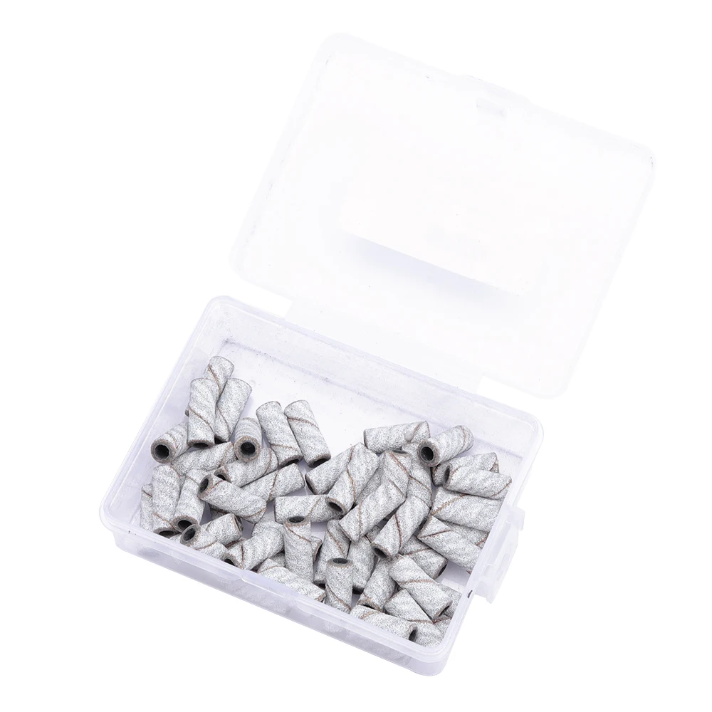 50pcs 3mm Small Nail Sanding Brands Nail Drill Bits Manicure Pedicure Cutter Nails Gel Removing Tools
