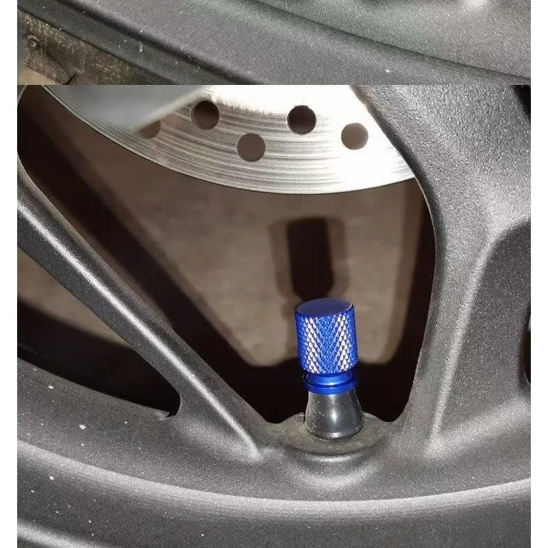 دراجة نارية CNC الإطارات غطاء فوهة الغاز لياماها Xmax 125 250 300 400 V1 V2 V3 عجلة صمام الأساسية غطاء الديكور غطاء الملحقات #4