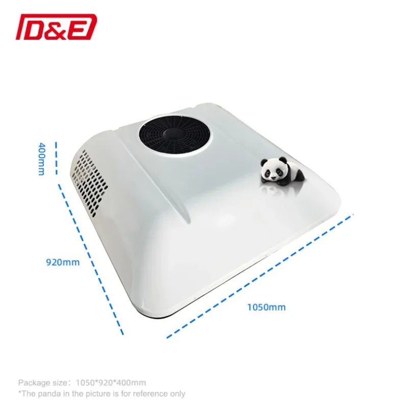 OEM للتخصيص 24 فولت عالية الكفاءة مكيف هواء وقوف السيارات بمروحة واحدة للشاحنات/RVs 2000CFM مكيف وقوف السيارات