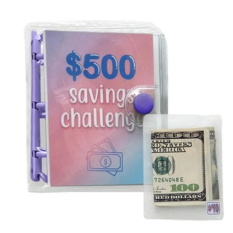 Budget Binder with Envelopes Money Organizer for Cash Savings 1000 Savings Challenge Binder Budget Book for home kids school