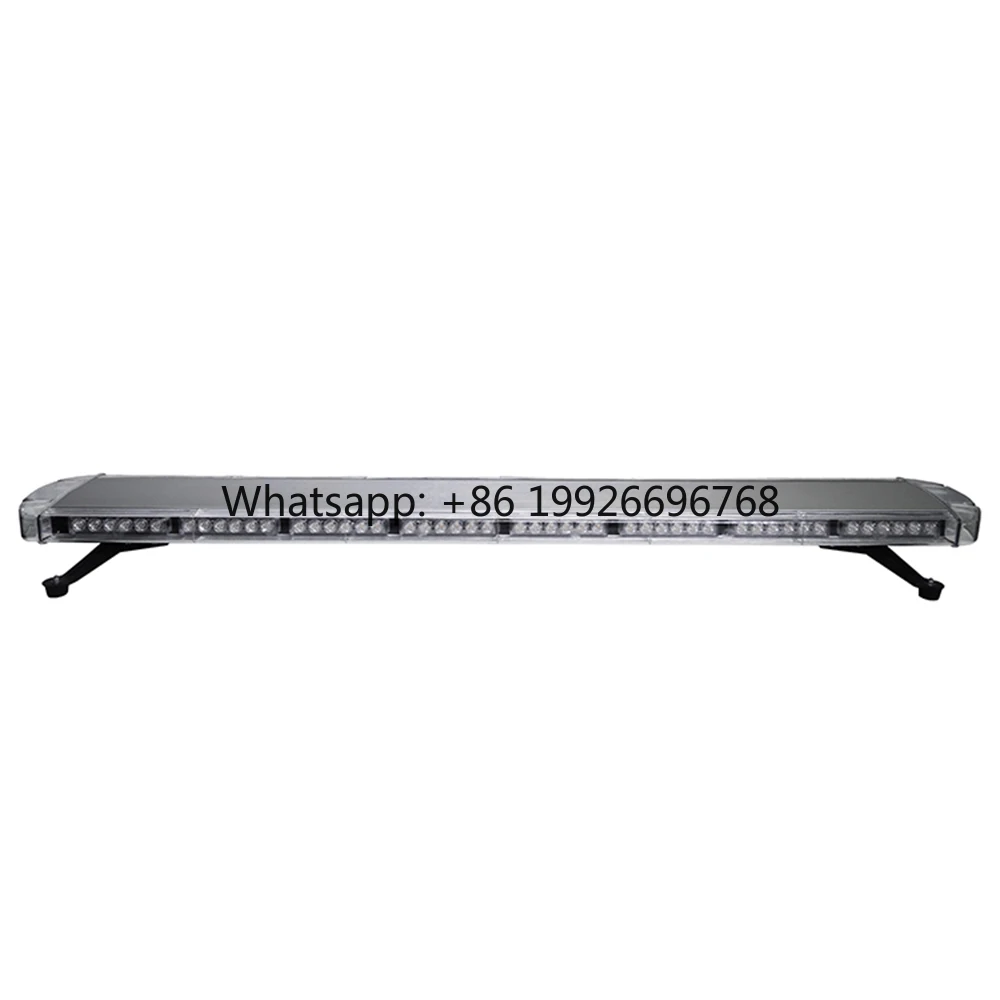 

55inch Amber Flashing Emergency Vehicle Light Bar New Roof Strobe Light for Accord Wrangler Everest Aluminum Housing