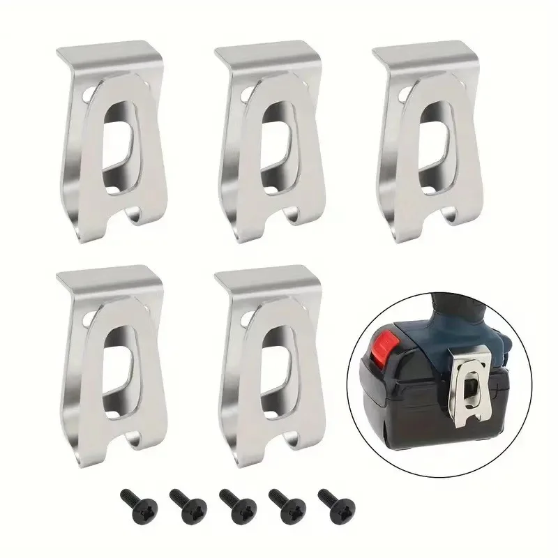 Durable Belt Clip Hook For Makita Power Tool Replacement Metal Fastener Accessory Drill Impact Driver Spare Parts