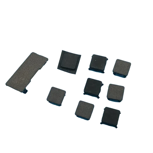 Imagen 2 del producto Para PS3 Slim 2000 3000 4000 pies de almohadilla de goma para Sony Playstation 3 controlador Silm botón de plástico juego de tapas con orificios para tornillos