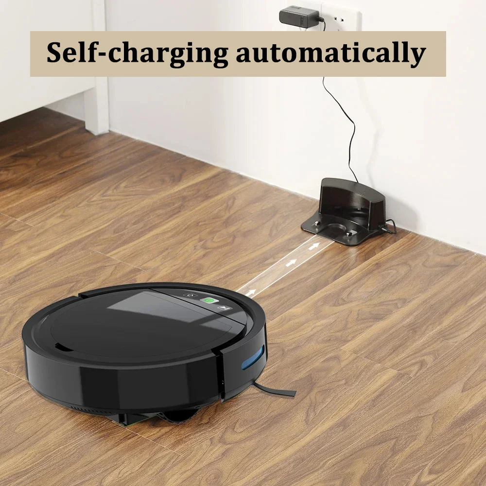 Robot Vacuum Cleaner 2500PA Smart Wireless Auto-Recharge APP Floor Sweeping Cleaning Alexa Google For Home Vacuum Cleaner