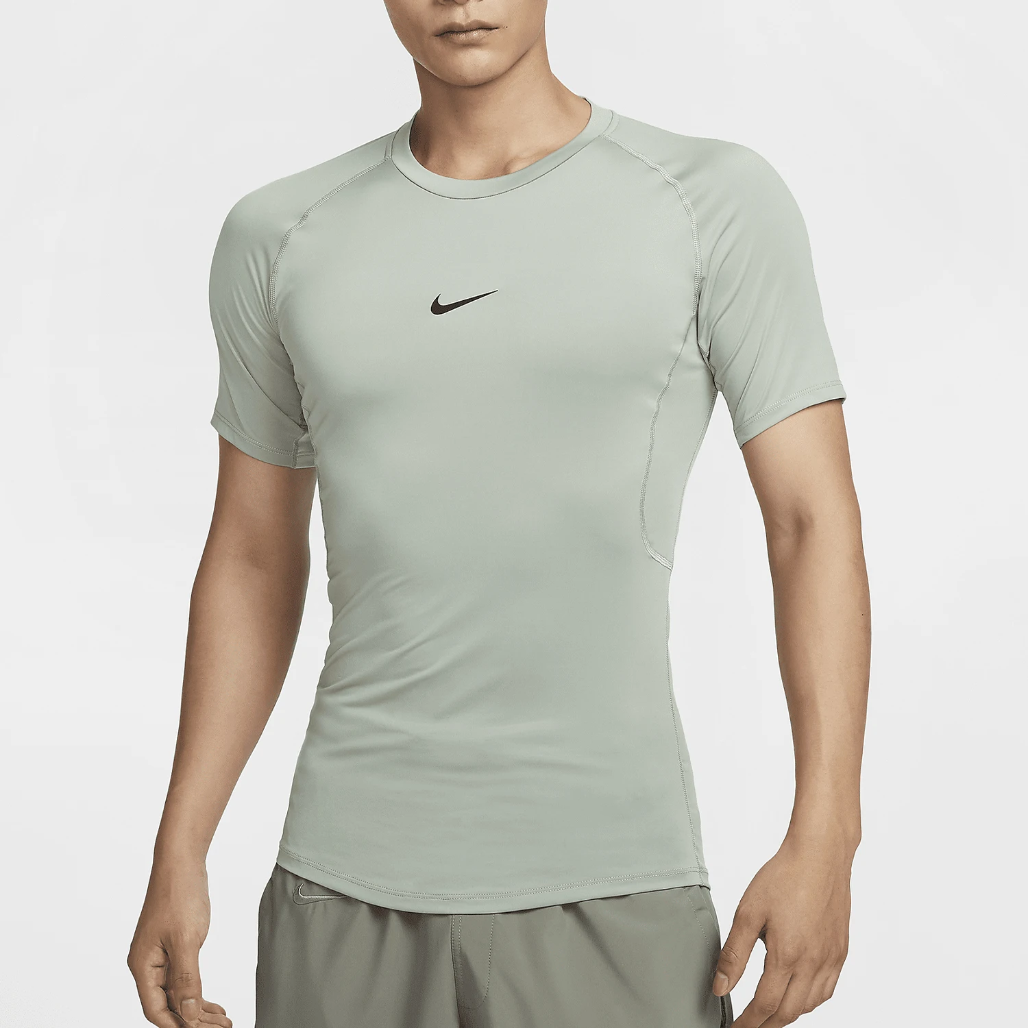 ナイキ純正-プロ-dri-fit-メンズ-通気性トレーニング-タイト-ショートスリーブ-fb7933-370