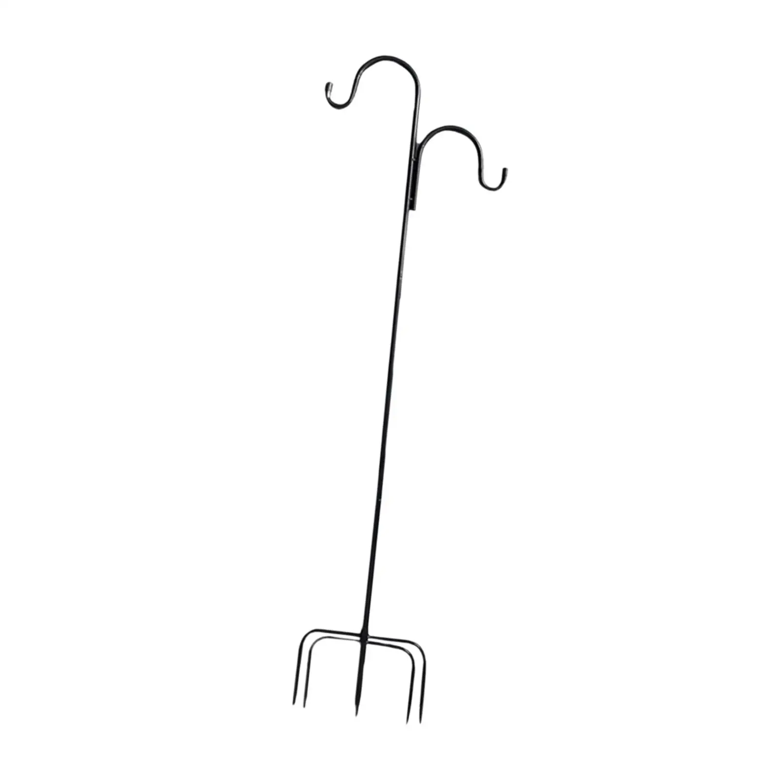 Shepherds Hooks Wedding Decor Bird Feeder Pole for Lawn Solar Light Indoor
