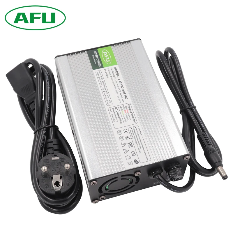 29.2V 10A LiFePO4 Battery Charger For 8S 25.6V 24V LiFePO4 Battery Pack Battery Smart Charger