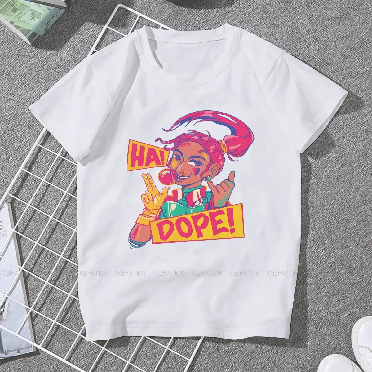 Apex legends Star Warrior Game TShirt for Woman Girl Rampart Ha Dope Basic Leisure T Shirt Novelty Trendy Loose