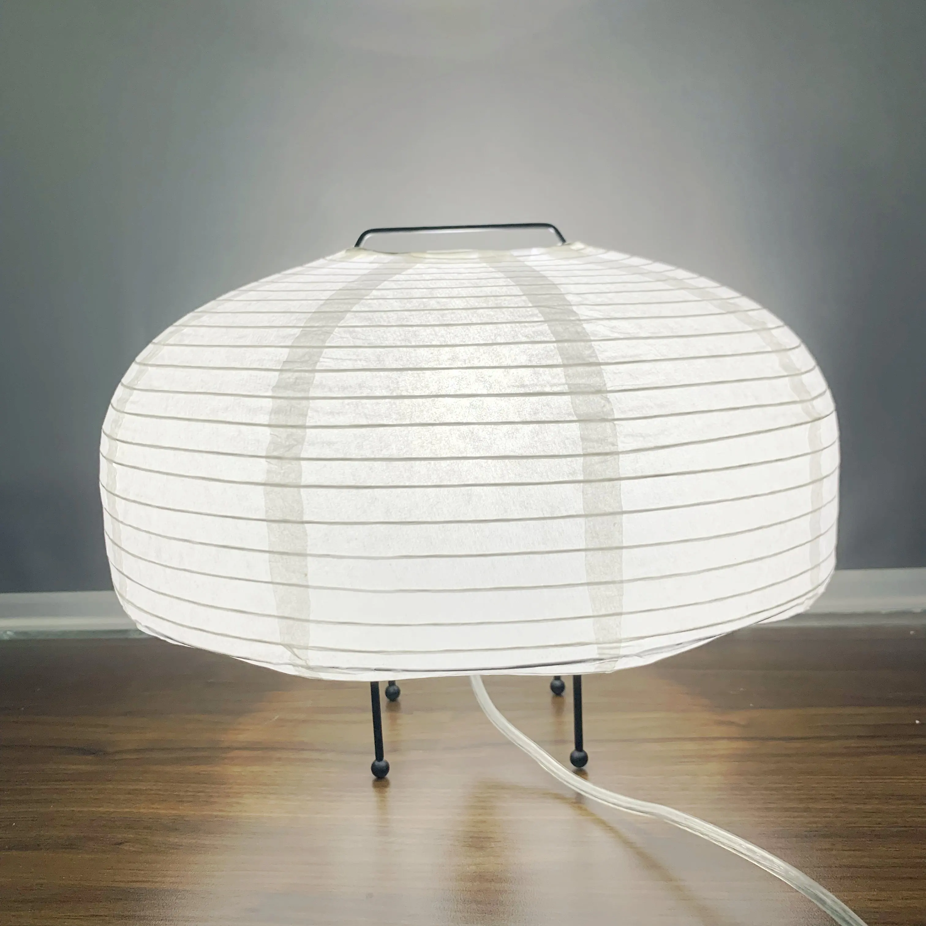 

2024 New Rice Paper Lantern Led Table Lamp Living Room Bedside Study Hotel Homestay Art Creative Decor four-legged Floor Lamp