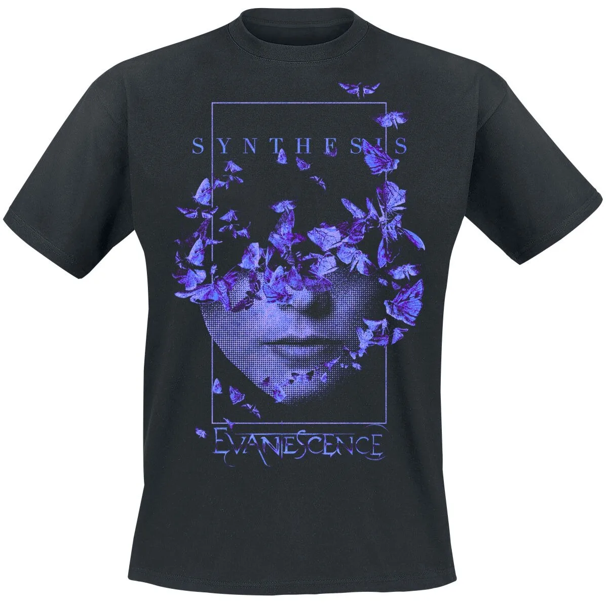

Evanescence Graphic Printing Summer Luxury Brand Cotton Men's and Women's T-Shirts Short Sleeves Street Fashion Trend