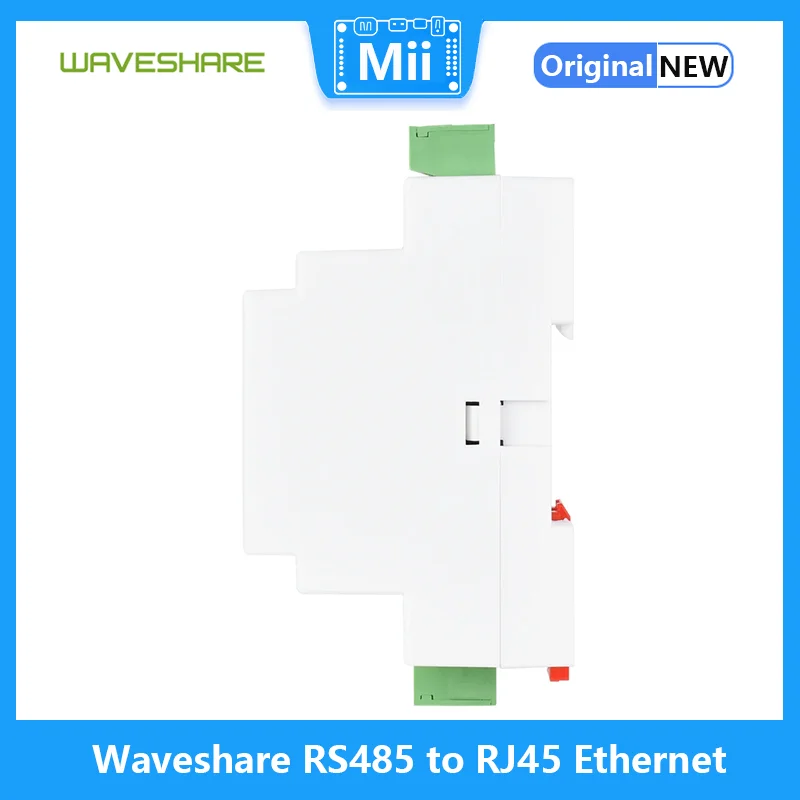 Imagem -06 - Suporte para Montagem em Trilho Waveshare Ethernet Rs485 para Rj45 Tcp ip para Serial