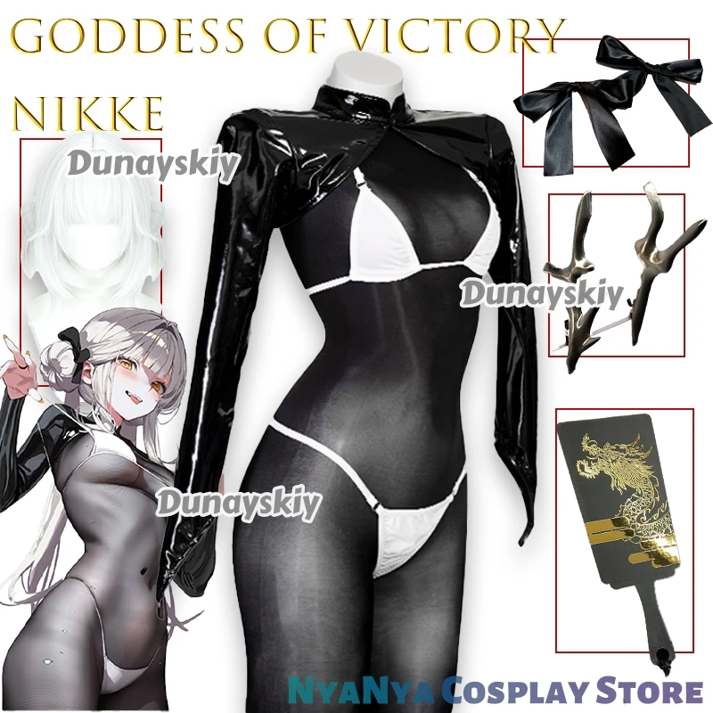 

Goddess Of Victory Nikke White Rabbit Blanc Cosplay Happy Days Innerwear Game 코스튬 코스튬l Party Role Disfraz Mujer Sexy