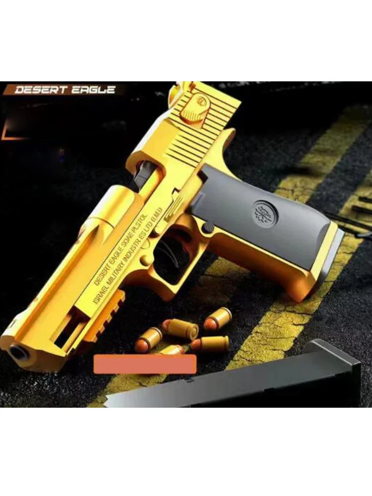 Desert Eagle Toy Gun Shell EjectionAirsoft Pistol Soft Foam Bullet Outdoor CS Wapen voor schietspel Halloween Verjaardagscadeau - afbeelding 2