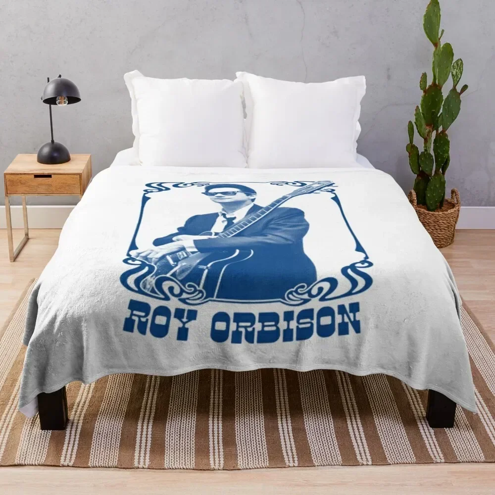 

Roy Orbison Throw Blanket Fade Resistant Durable Throw Blanket