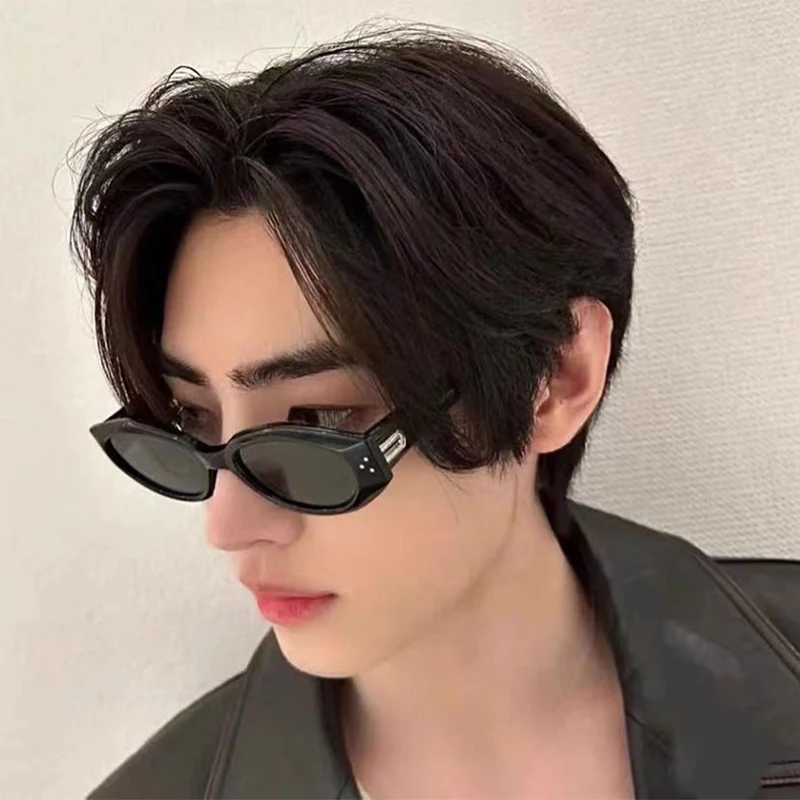 Gm النظارات الشمسية الصيف الإناث كبار Tiktok صافي الأحمر نفس إطار صغير عين القط نظارات شمسية مستقطبة نظارات الشارع النظارات في الهواء الطلق