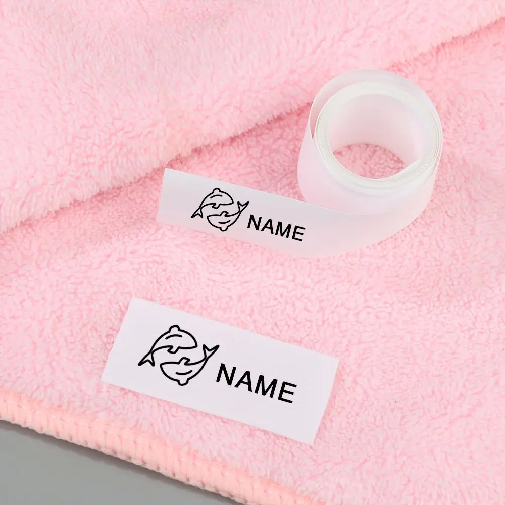 Durable DIY Sewing Accessories Name Labels Printing Tape Garment Fabric Tags Clothing Marker