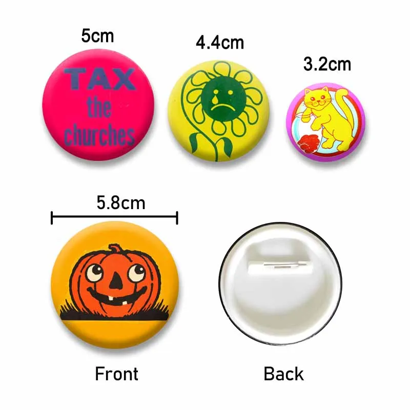 Retro Gender Outlaw Art Enamel Pins Funny Star Eye Brooches Cute Cartoon Badge Jacket Bag Hat Jewelry Accessories Handmade Gifts