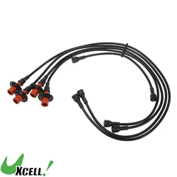 UXCELL Car Spark Plug Coil Wires Ignition Coil Harness Cable Fit for VW Kaefer Besondere Aufbauform 1200 1.2 (1947 - 2003) 25kW